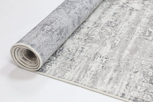 London Medalion Grey Rug - ADORE RUGS and FLOORING